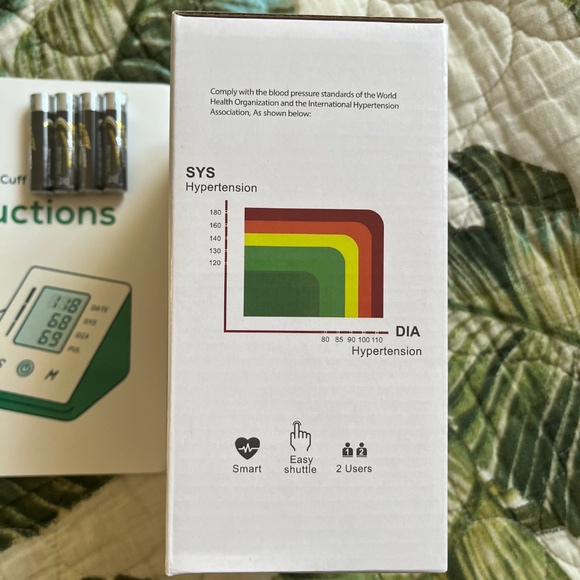 Blood Pressure Monitor with Cuff NIB - Picture 2 of 4